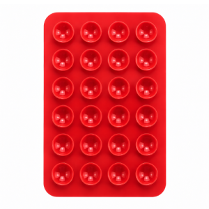 Suction Cup Grip for Phone Double-Side - Red